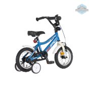 KPC FluoBike Police szirénás VILÁGÍTÓS 12 kék fluoreszkáló gyermek kerékpár