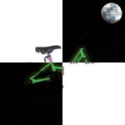 KPC FluoBike Rabbit nyuszis VILÁGÍTÓS 12 lila fluoreszkáló gyermek kerékpár