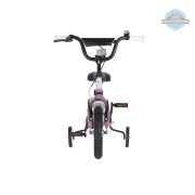 KPC FluoBike Rabbit nyuszis VILÁGÍTÓS 12 lila fluoreszkáló gyermek kerékpár