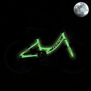 KPC FluoBike Kitty cicás VILÁGÍTÓS 16 rózsaszín fluoreszkáló gyermek kerékpár