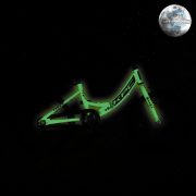 KPC FluoBike Rabbit nyuszis VILÁGÍTÓS 16 lila fluoreszkáló gyermek kerékpár