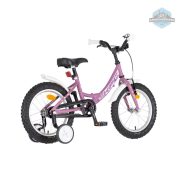 KPC FluoBike Rabbit nyuszis VILÁGÍTÓS 16 lila fluoreszkáló gyermek kerékpár