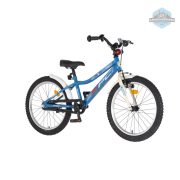 KPC FluoBike Police szirénás VILÁGÍTÓS 20 kék fluoreszkáló gyermek kerékpár