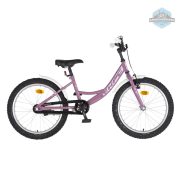KPC FluoBike Rabbit nyuszis VILÁGÍTÓS 20 lila fluoreszkáló gyermek kerékpár