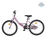 KPC FluoBike Rabbit nyuszis VILÁGÍTÓS 20 lila fluoreszkáló gyermek kerékpár