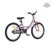 KPC FluoBike Rabbit nyuszis VILÁGÍTÓS 20 lila fluoreszkáló gyermek kerékpár