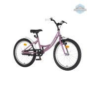 KPC FluoBike Rabbit nyuszis VILÁGÍTÓS 20 lila fluoreszkáló gyermek kerékpár