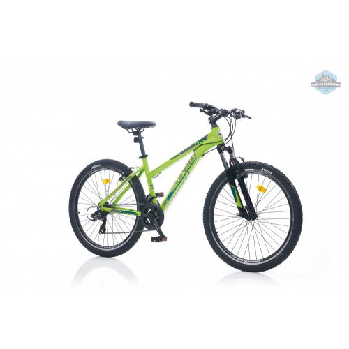 Corelli Via 1.1 24" gyerek MTB könnyűvázas kerékpár Zöld