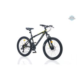   Corelli Felix 2.2 24 MTB gyerek könnyűvázas kerékpár Fekete-Sárga