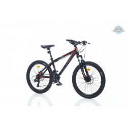   Corelli Felix 1.2 24 MTB gyerek könnyűvázas kerékpár Fekete-Piros