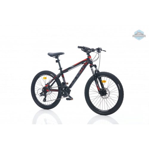 Corelli Felix 1.2 24 MTB gyerek könnyűvázas kerékpár Fekete-Piros