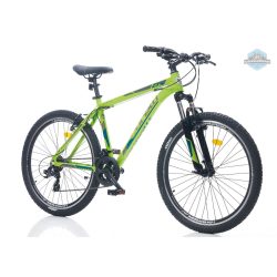   Corelli Via 1.3 24" gyerek MTB könnyűvázas kerékpár Zöld