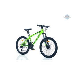   Corelli Via 2.3 24" gyerek MTB könnyűvázas kerékpár Zöld