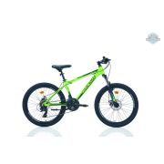 Corelli Via 2.3 24" gyerek MTB könnyűvázas kerékpár Zöld