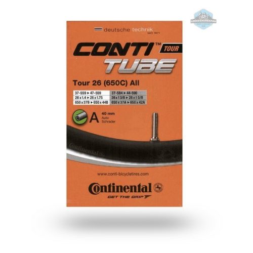 Continental Tour 26x1.4-1.75 (37/47-559) AV autó szelepes belső gumi