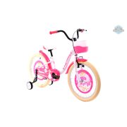 Adria Fantasy 20 hableányos gyerek kerékpár Fehér-Rózsaszín