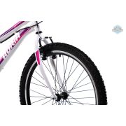 Adria Stinger 24" gyerek kerékpár Fehér-Rózsaszín
