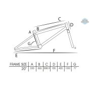Capriolo Totem 20" bmx kerékpár Kék-Narancs