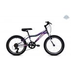 Adria Stinger 20" gyerek kerékpár Grafit-Lila