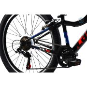 Capriolo Diavolo 400 24" gyerek kerékpár Fekete-Piros