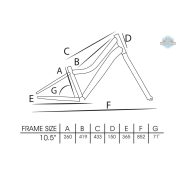 Capriolo Diavolo 200 20" gyerek kerékpár Fehér-Rózsaszín