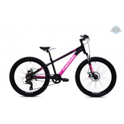 Capriolo LC KID 240 24" gyerek kerékpár Fekete-Pink